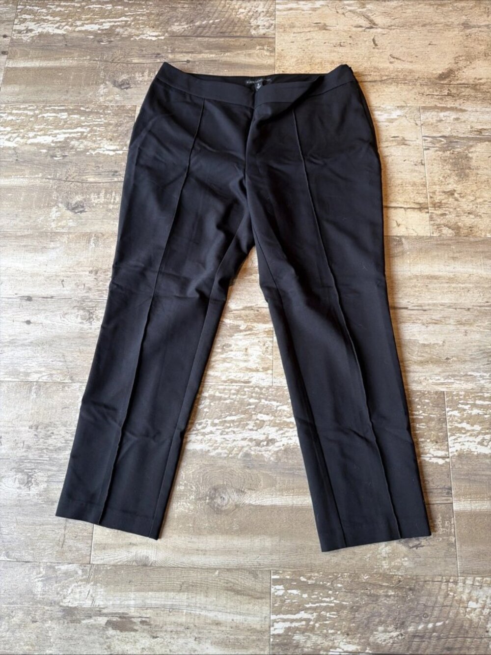 BLACK LABEL By CHICO’S Ankle Trouser Black Pants Women’s 2